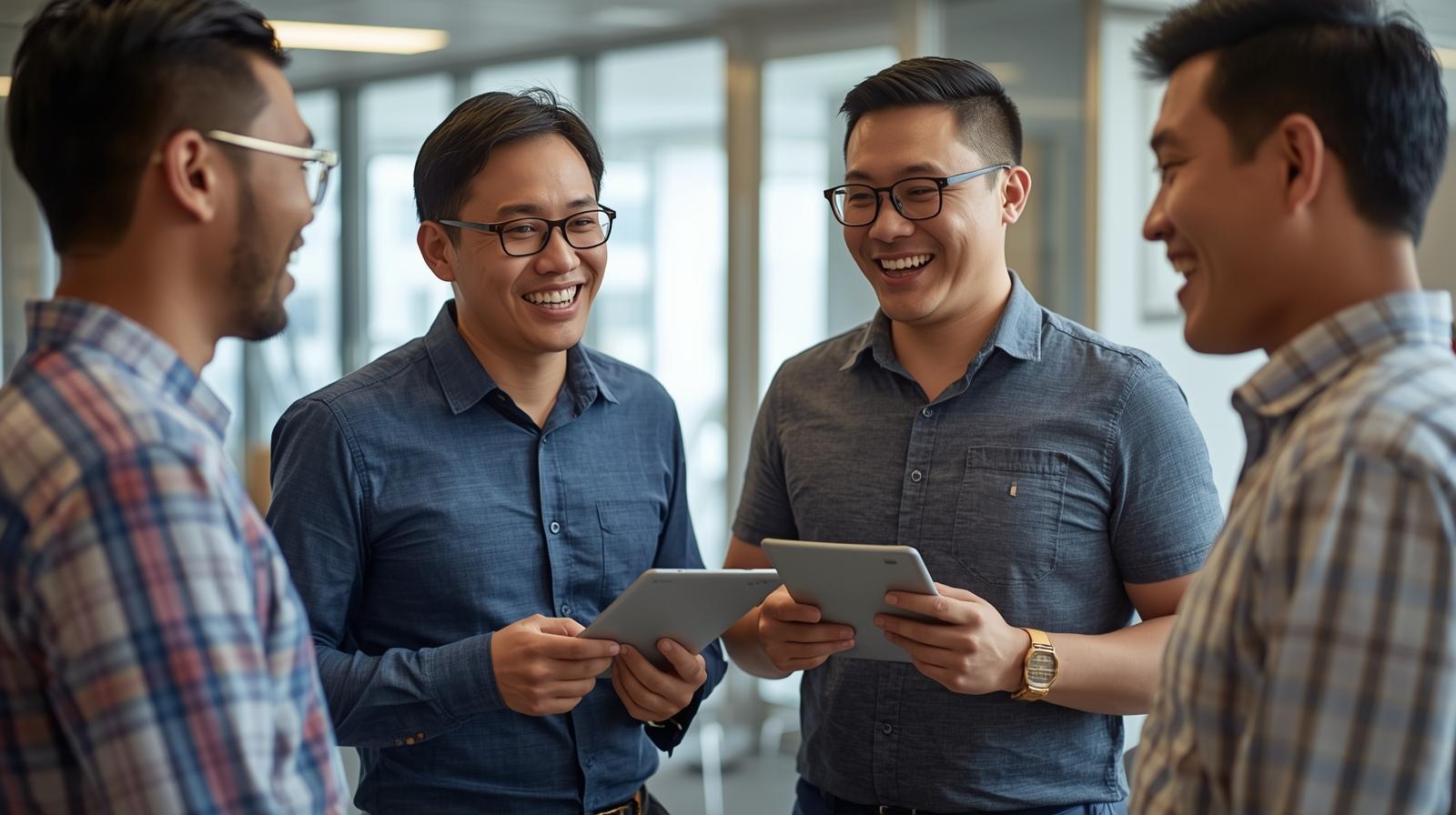 DME team working together